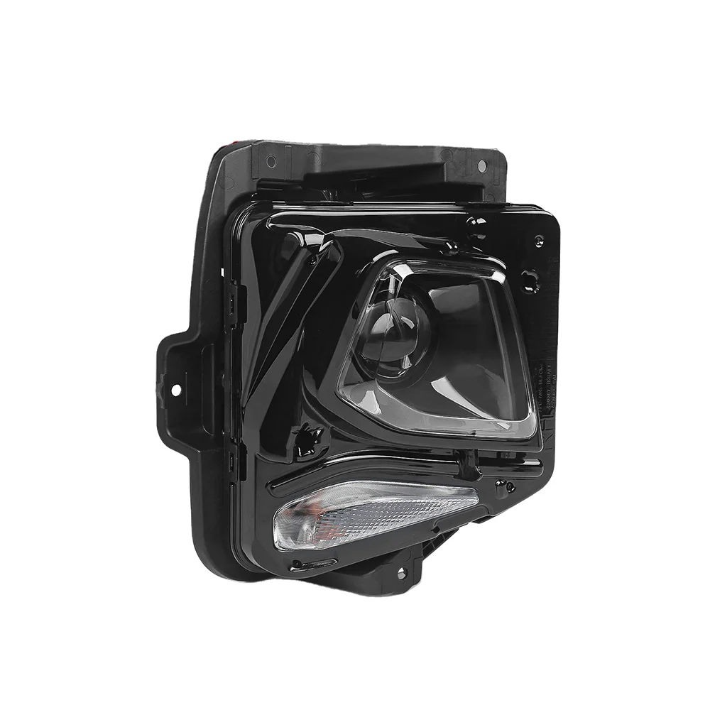 Faro Delantero Derecho Para Chevy Blazer 2019-2021, Carcasa Negra, Lente Transparente, Compatible Con Xenón/HID (sin Bombillas)