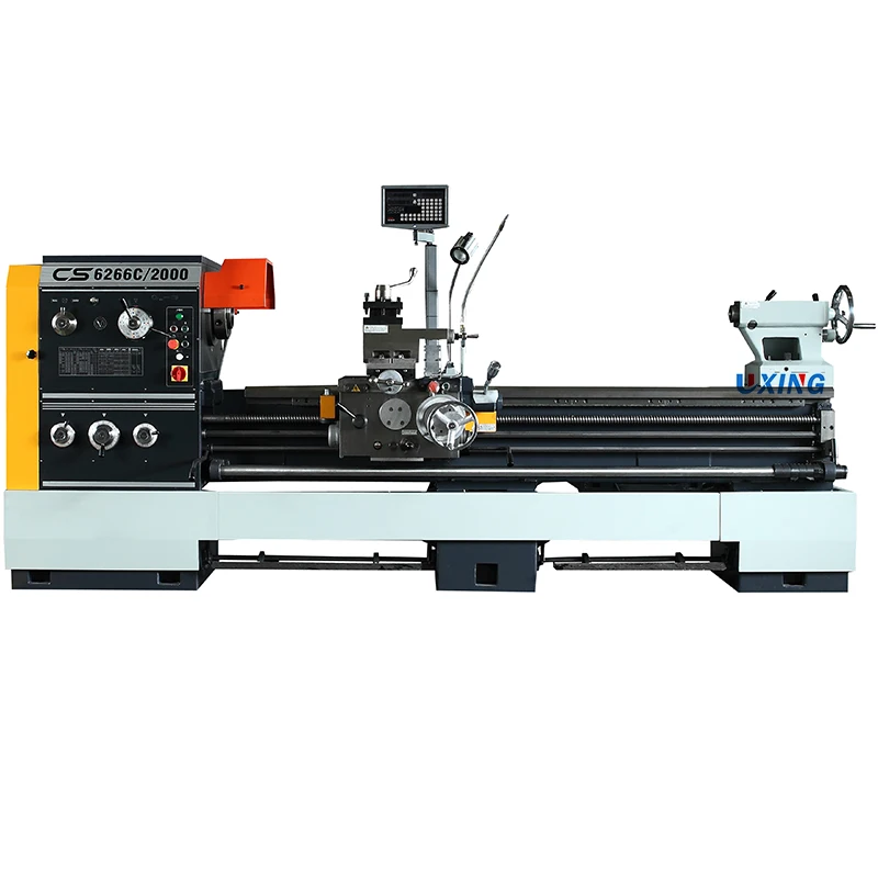 CS6266B CS6266C Buy Baoji Horizontal Metal Universal Convencional DRO Lathe Machine Manual Paralelo Torno
