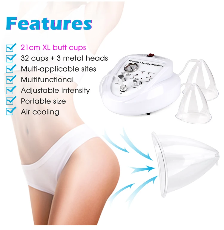Multifunctional Portable Vacuum Suction Cup Therapy Vacuum Butt Lifting  Breast Enhancement Buttocks Enlargement Machine for Breast Enlarging -  China Breast Enhancement, Breast Massager