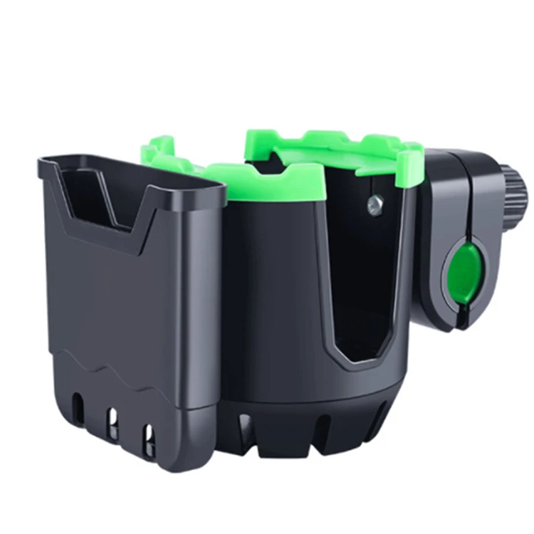 stroller cup holder with phone holder/organizer