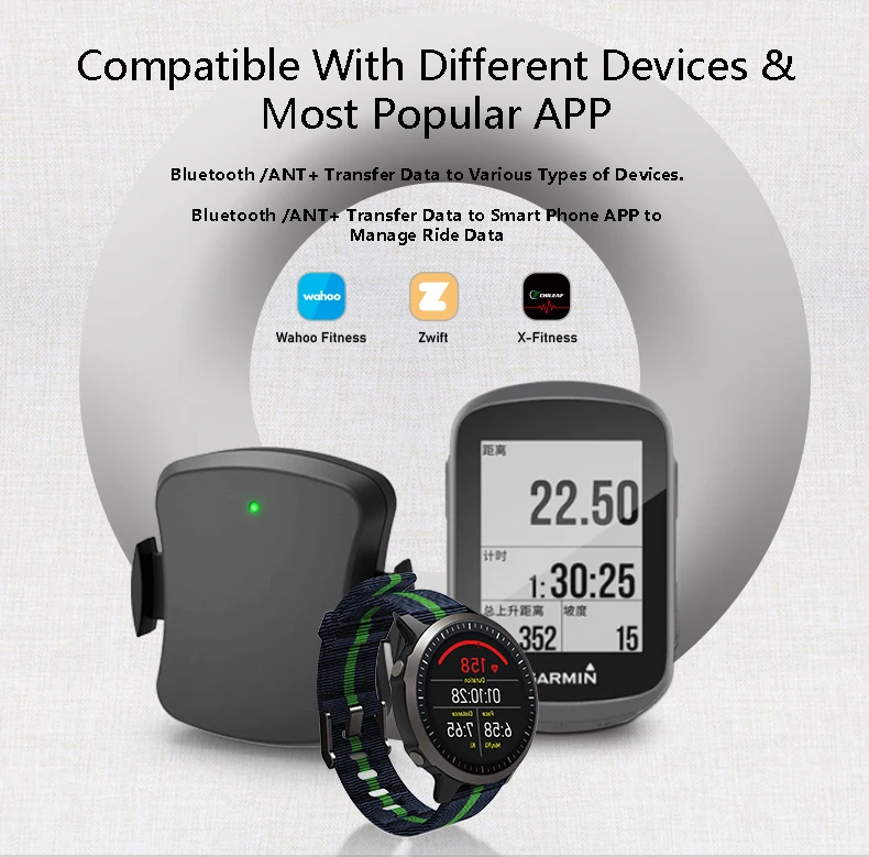 Умный беспроводной датчик частоты вращения педалей для велоспорта Chileaf