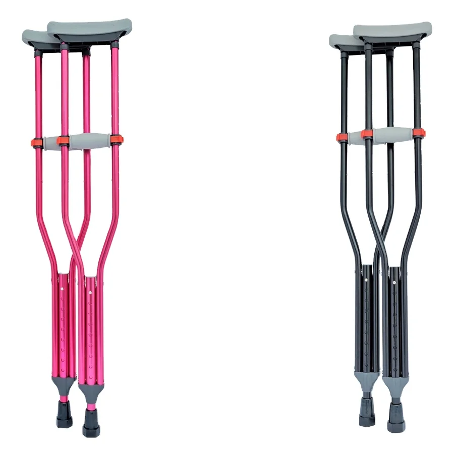 Wholesale high quality assistant for walking underarm axillary forearm walking crutches aluminum