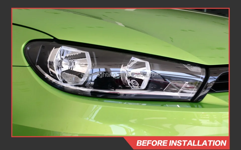 Car Lights For Scirocco R 20092017 Led Headlights Drl Fog Lamp Turn