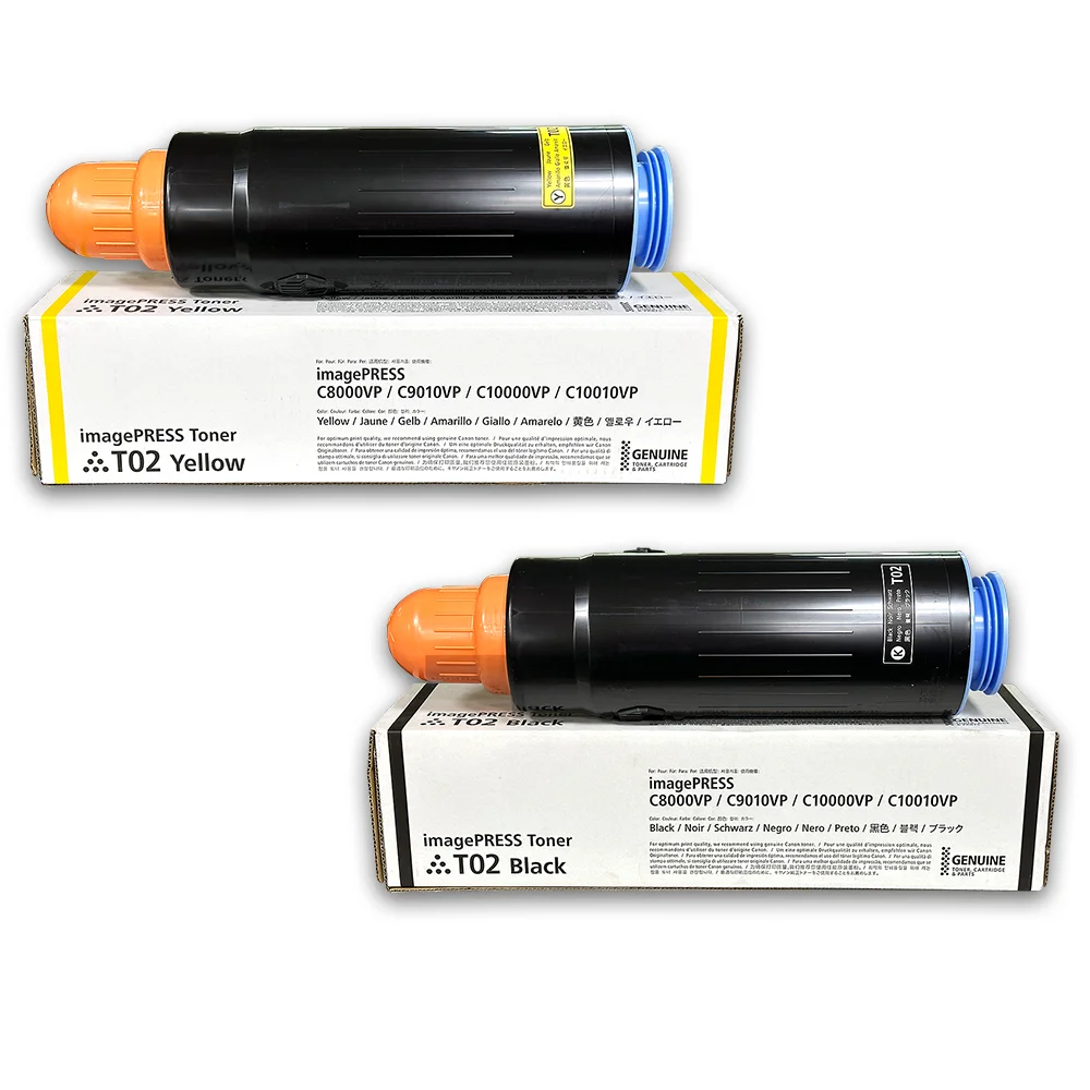 Original T02 Toner Cartridge for Canon ImagePRESS C8000VP/C9010VP