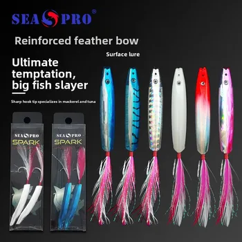 Stainless Steel Bow-Tie Crankbait Lure for Sea Fishing Boat Angling Trolling-Magic Tool Catching Mackerel & Bonito 2 Pack – Trolling Lure – view 2