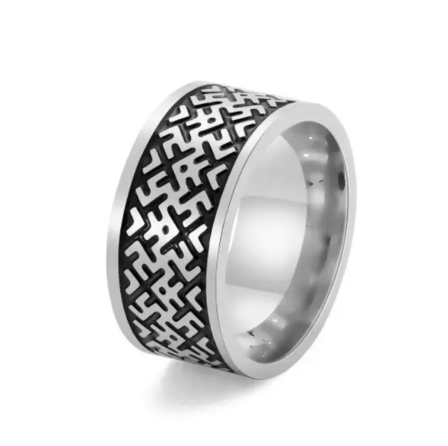 Wholesale Hot Selling Viking Stainless Steel Rings Real Gold Plated Men  Rings Jewelry Gifts Stainless Steel Celtics Knots Embossed Rings From  m.