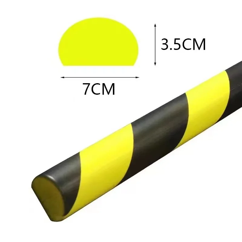 Anti-collision corner protection PVC strip thickened for garage warning EVA thickened anti-collision strip for traffic