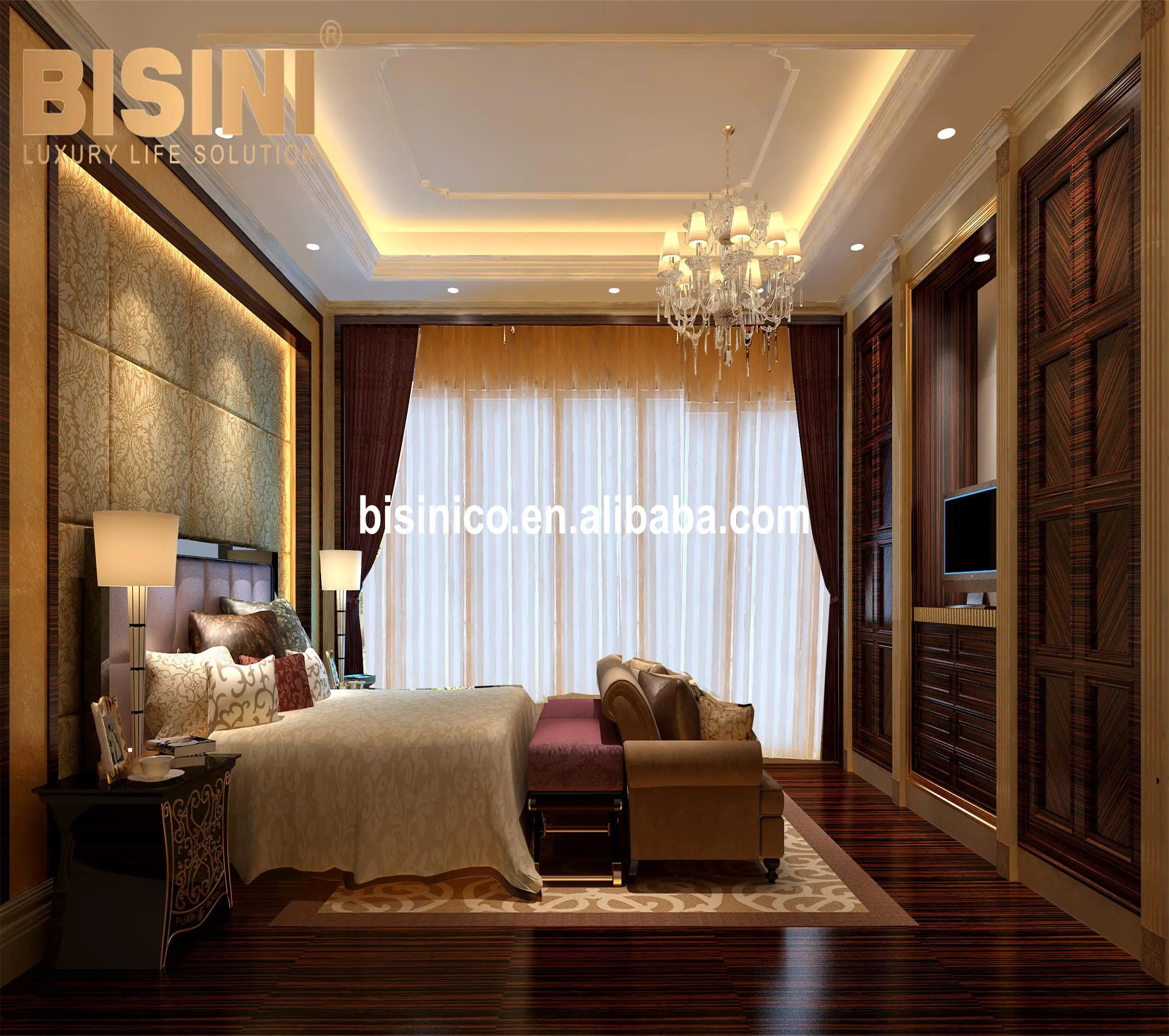 
 3D-Изображение для виллы, проектирования дома, архитектурной перспективы  