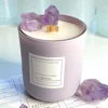 Big crystal candle
