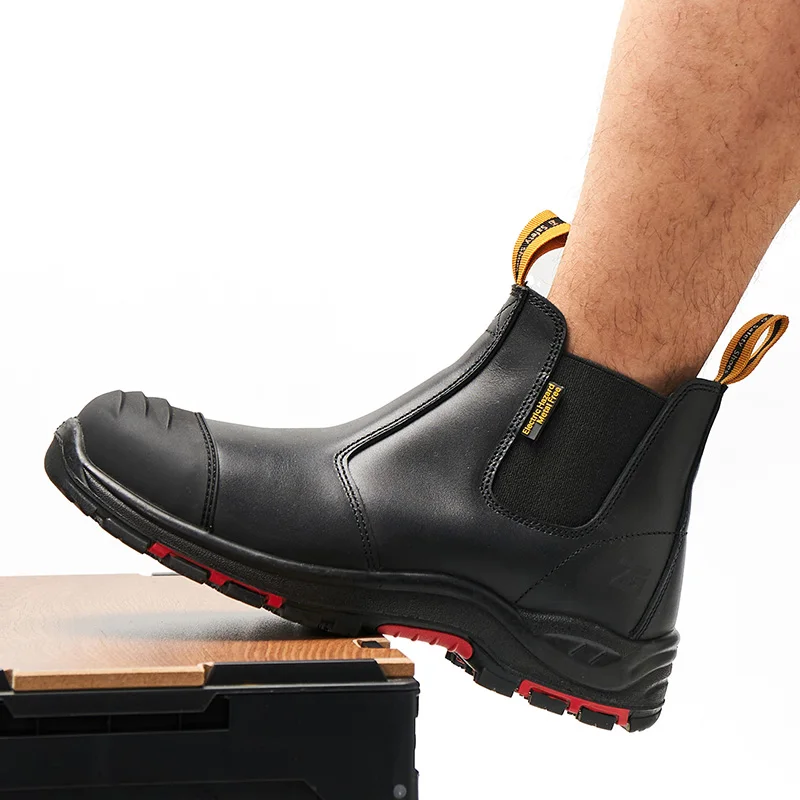 L607 ZG Brand New Stylish Steel Toe Work Boots - Safety Shoes