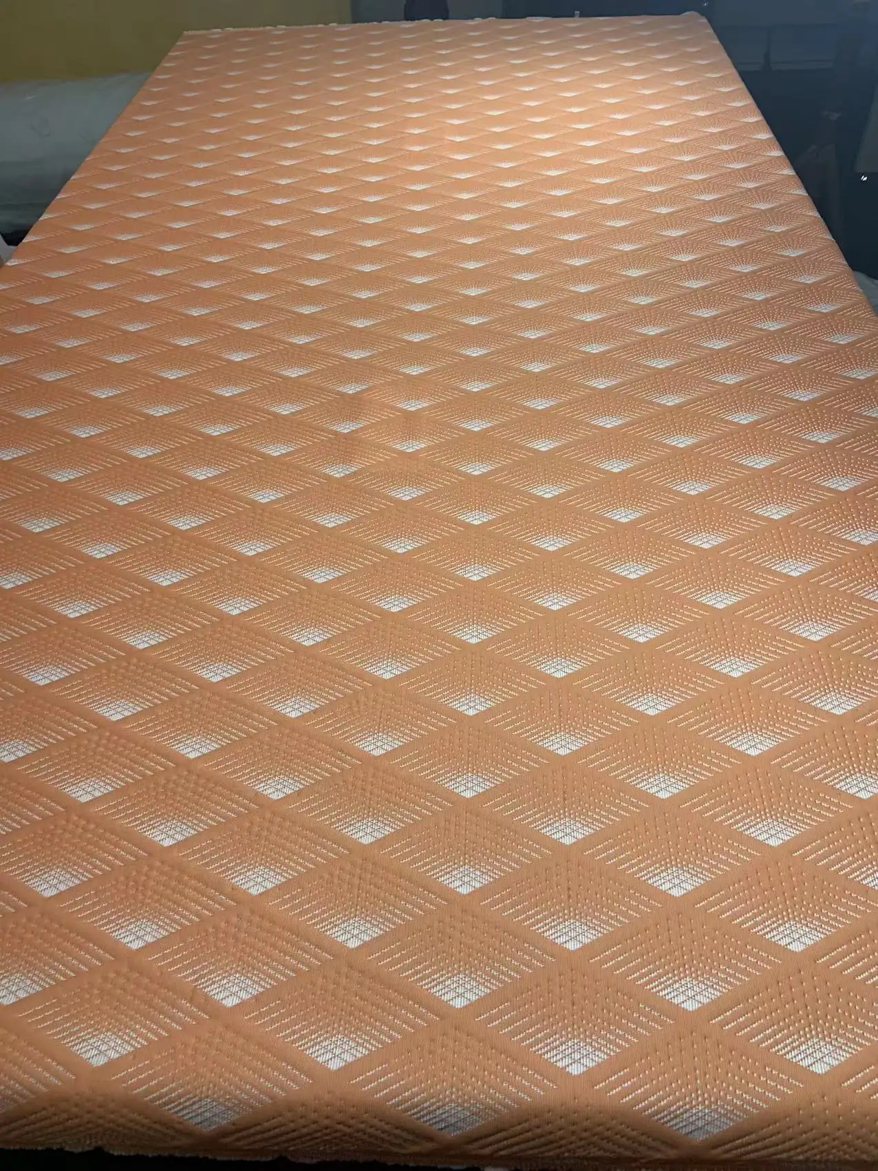 sell poular dark color knit mattress fabric