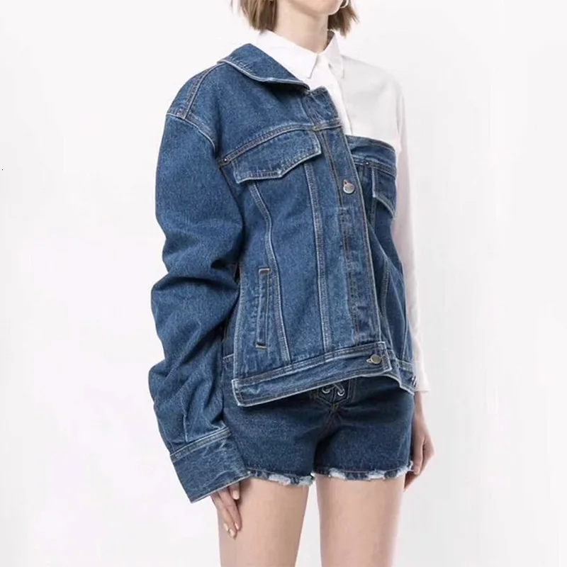 Irregular Denim Jacket 