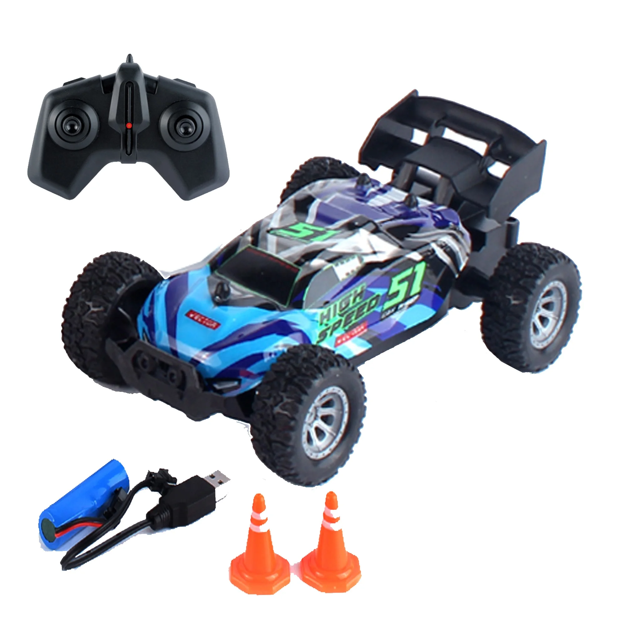 KK Mini RC Car High Speed 1:28 Scale Remote Control Vehicle