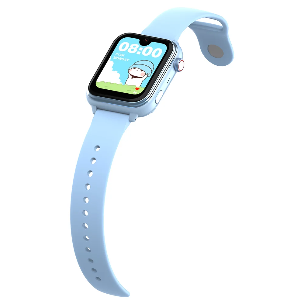 Wonlex KT37 Newest 2025 Android AI and ESim 4G Watch for Kids Waterproof  GPS Tracker E-SIM SOS Watch Watches for Kids