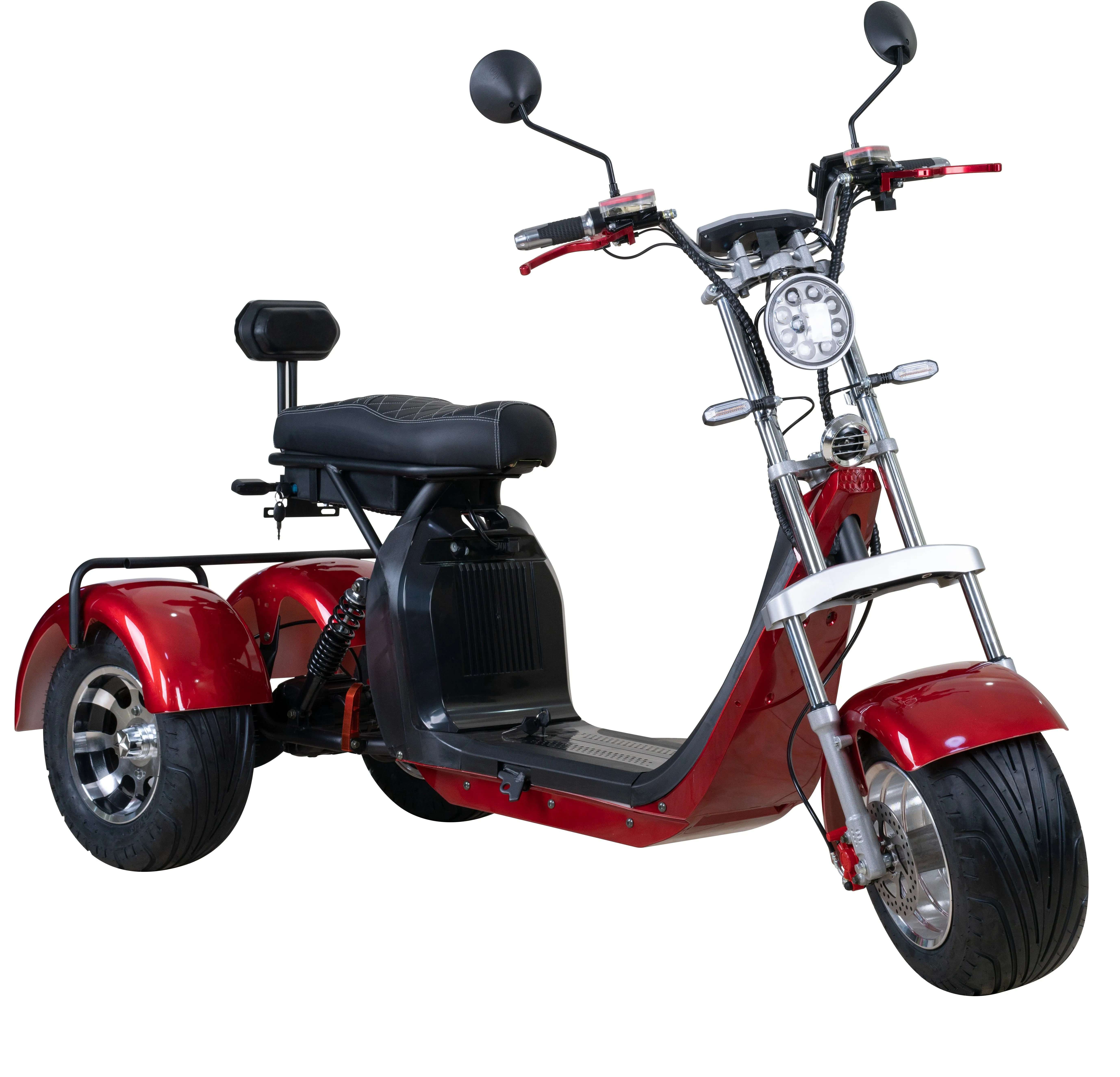 Source fat tire off road 2 seat electric scooter 3000w for adults motorised nadle scooter kit acqua yadea citycoco electric 5000w on