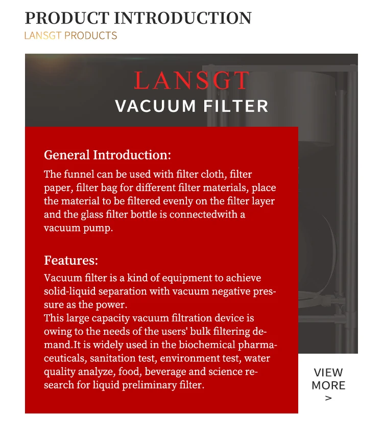Lab Solvent Vacuum Suction Filter Filtration Device| Alibaba.com