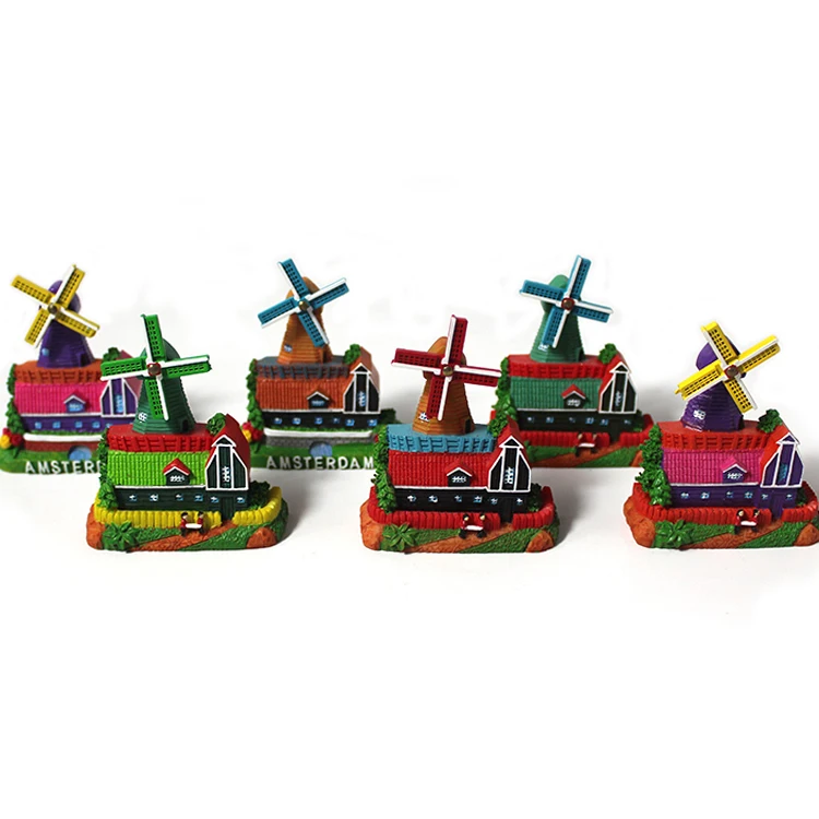 Customized Resin Tourism Refrigerator Magnets Scenic Spots and Gift Figurines Magnetic Sticker Souvenirs