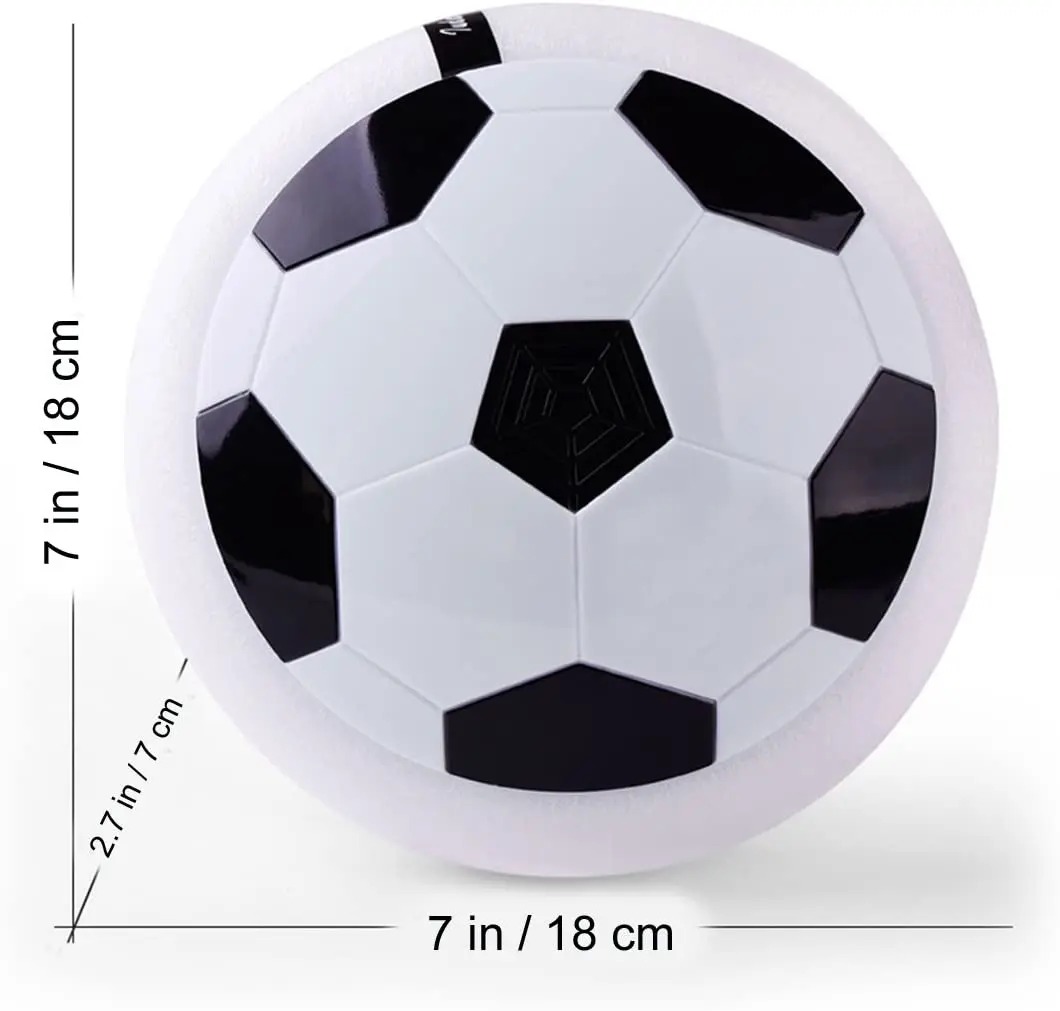 Многофункциональный парящий воздух Мощность мяч крытый спорт игрушка футбольный со светодиодом