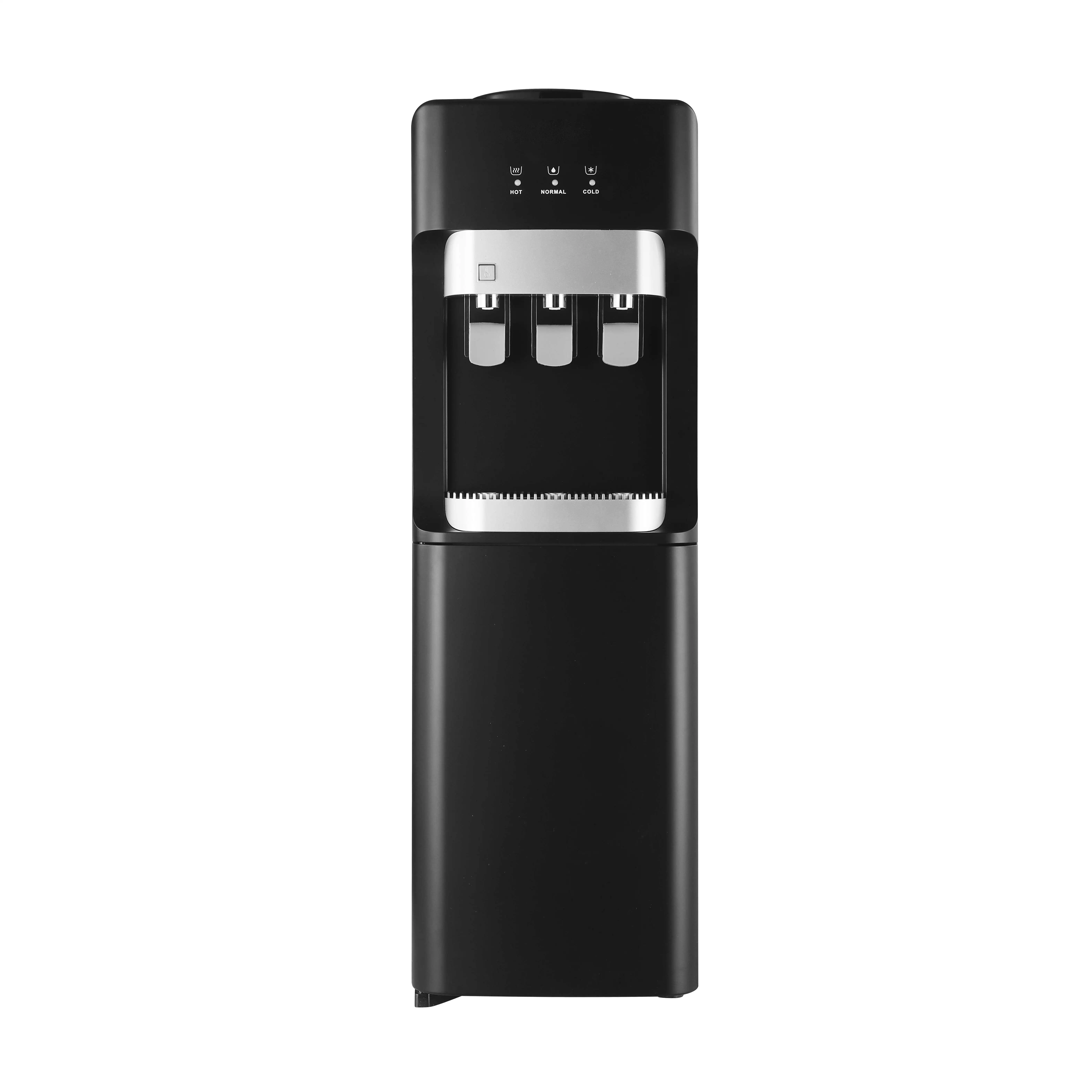 Advanced Top-Loading Standing Water Dispenser with Push-Cup Design Hot, Normal, Cold and Child Safety Lock