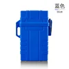 กล่องใส่บุหรี่กันน้ำ 801 สีฟ้า