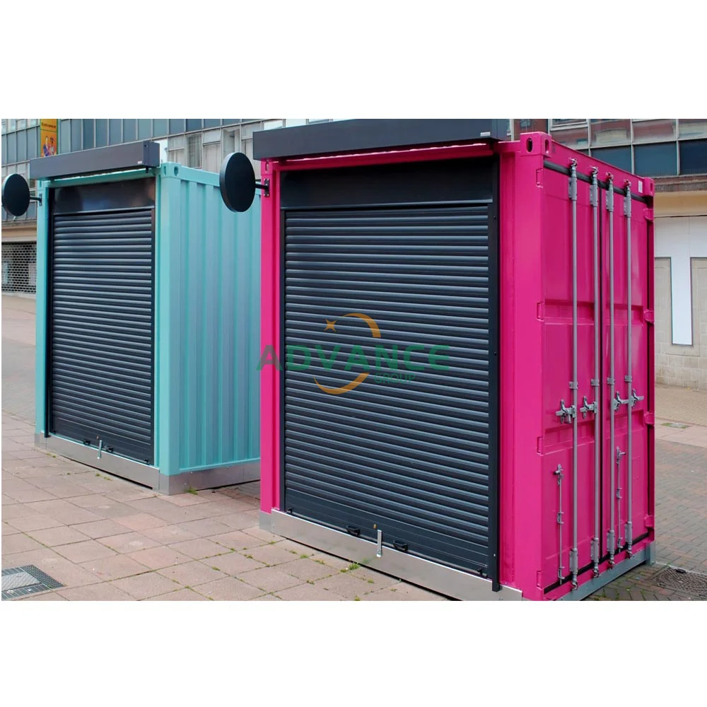 Metal Security Fold up Roller Shutter Garage Door for Shop