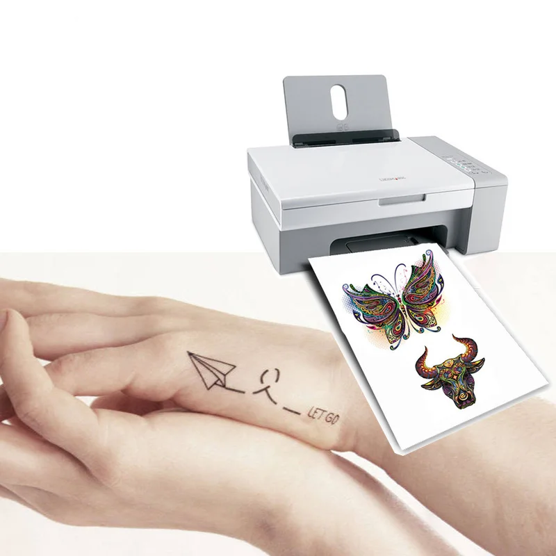 Buy DIY Temporary Tattoo Paper Inkjet or Laser Printer Print Online in  India  Etsy