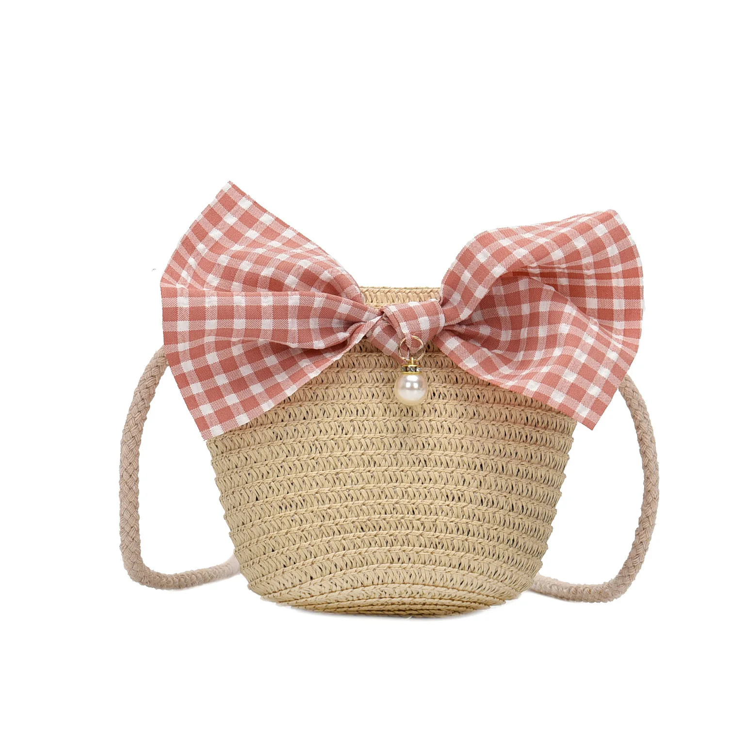 girls straw purse