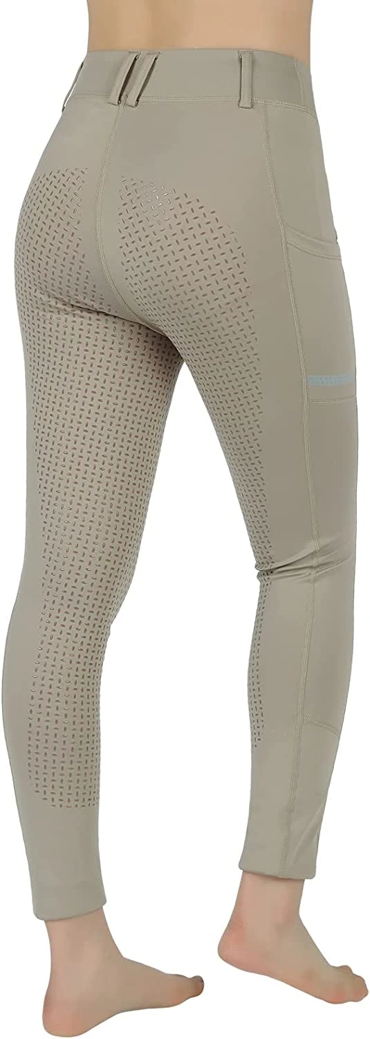 Free Sample Horse Riding Pants Equestrian Girls Full Seat Silicone