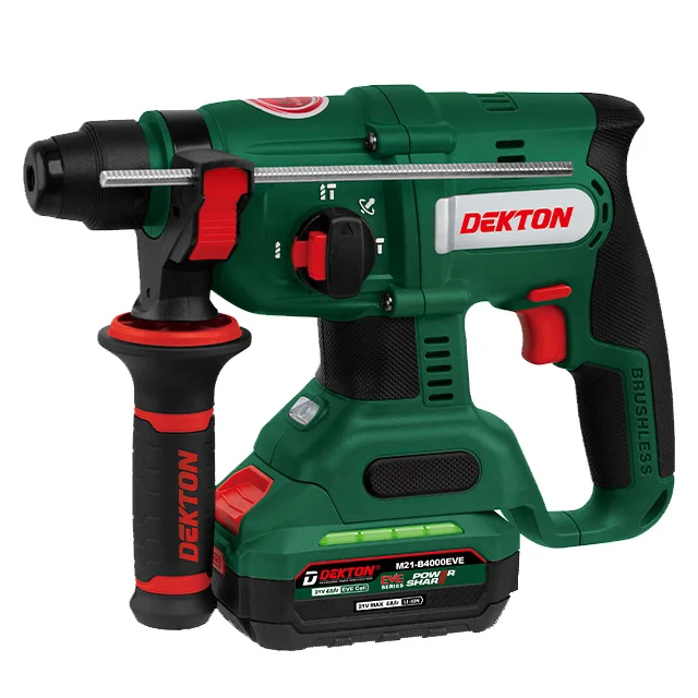 Dekton-7520 Cordless Rotary Hammer Drill-Lightweight Type with Adjustable Gear Position  Brushless Motor Power Rotary Hammers manufacture