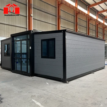 Modern Luxury 20 Ft Expandable 40ft Container House Chinese Prefabricated Villas Prefab Steel House for Sale