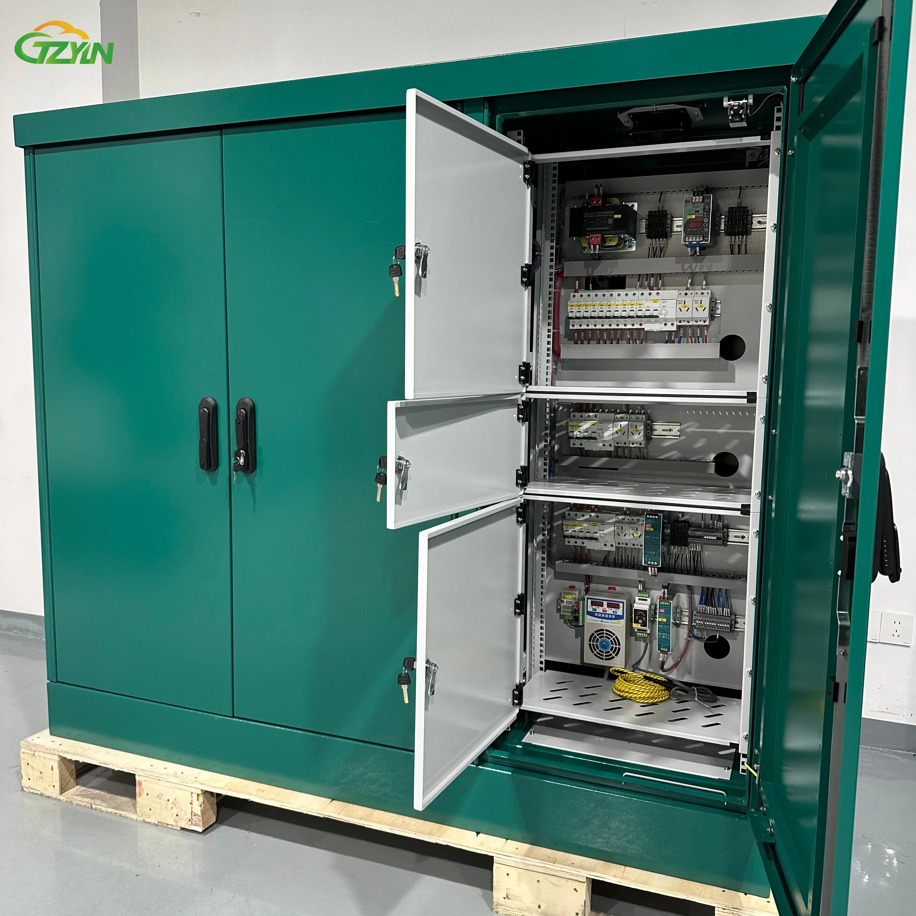 Weatherproof Outdoor Electrical Distribution Board Power Equipment Electric Panel Cabinet