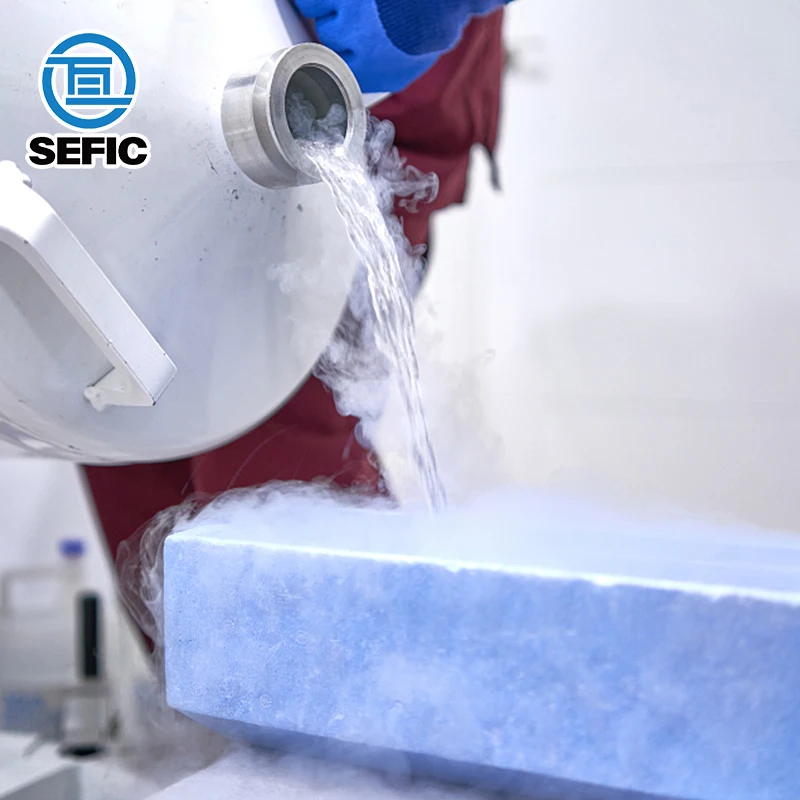 SEFIC 10L/20L/30L/50L YDS Type Cryogenic Nitrogen Container Liquid Nitrogen Storage Tank