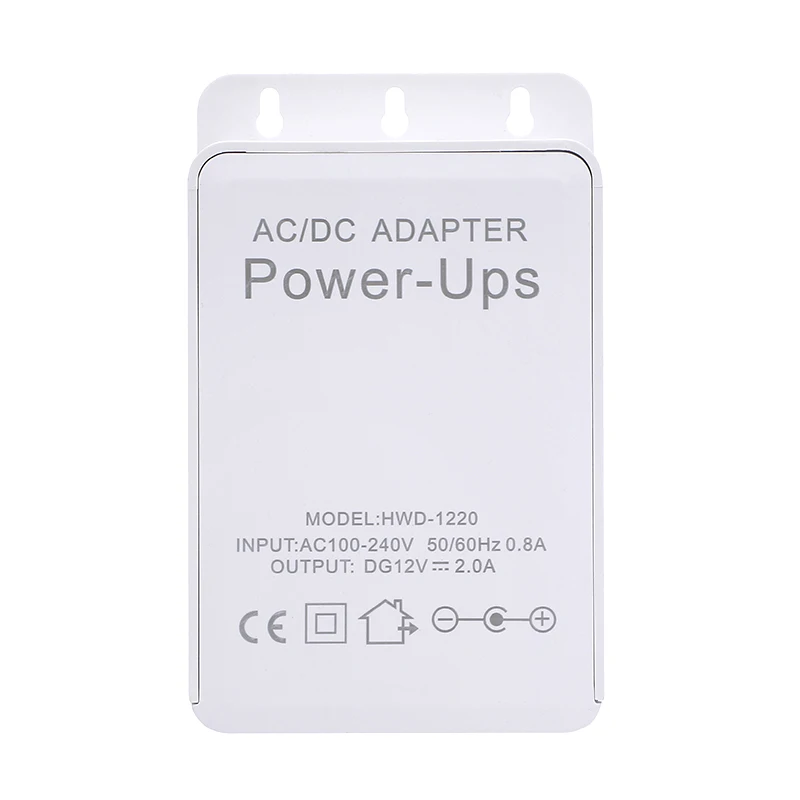 Mini 1200mAh UPS Uninterruptible Power Supply AC 100V/240V DC 12V 2A Output 24W for Wifi Router CCTV Camera Battery Replacement