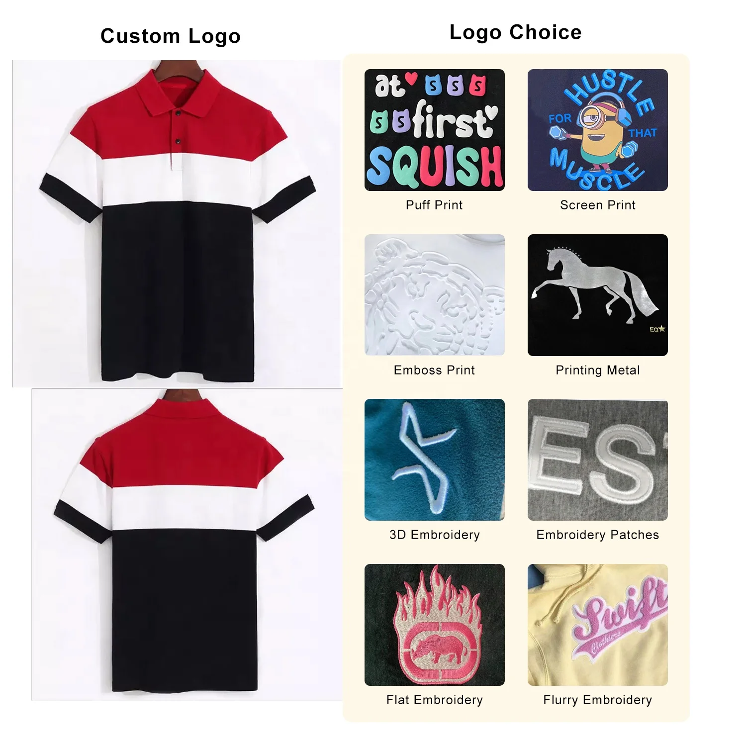 JL1119B High Quality Golf Man Casual Male Polo Shirt Short Sleeve Shirt Embroidery Mens Multicolored Polo Shirts