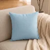 Lino azul liso