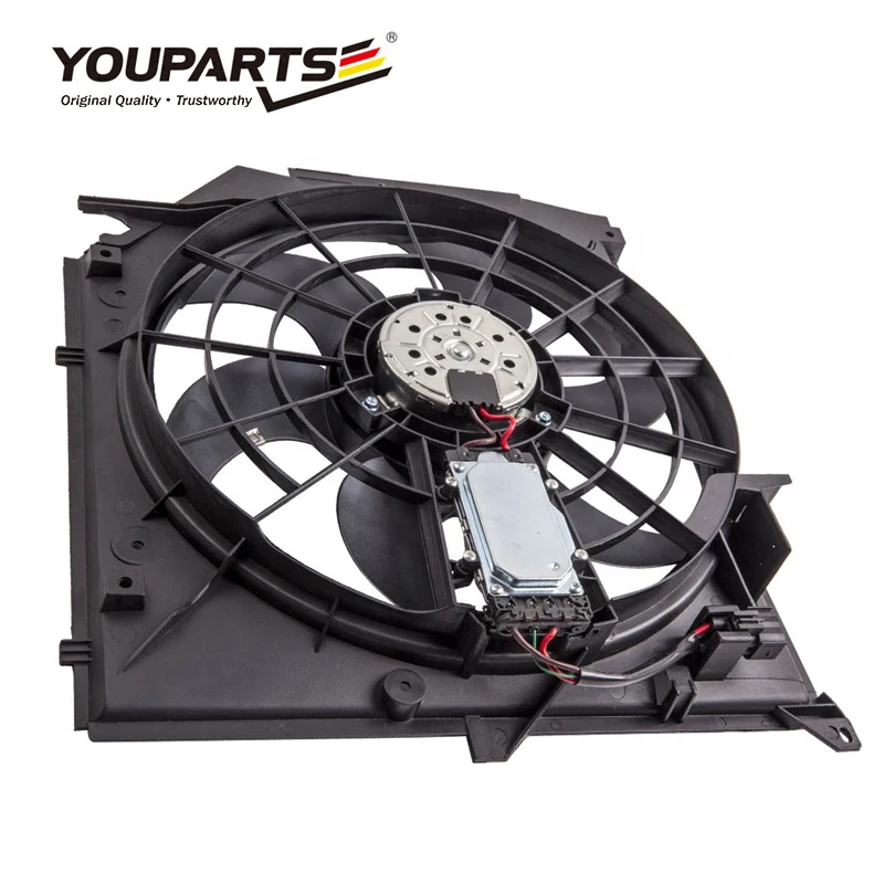 Youparts 325i 328i 330i 320i 323ci 323i E46 Radiator Cooling Fan  17117561757 17111438577 17117525508 For Bmw Black 12v 12 Month - Buy  Radiator Fan For Bmw E60 E66 E61 E63 E64,Bmw X5 E53 Electric