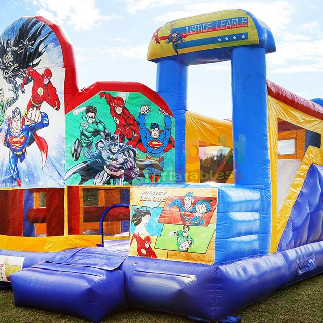 弹跳城堡组合充气儿童跳跃爆炸城堡保镖旋转旋转保镖充气城堡