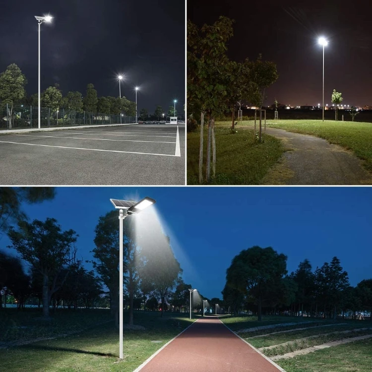 High Power 200W Solar Panel Outdoor Lights 50W 100W Road Lamp 30W Streetlight 300W Street Solar Light