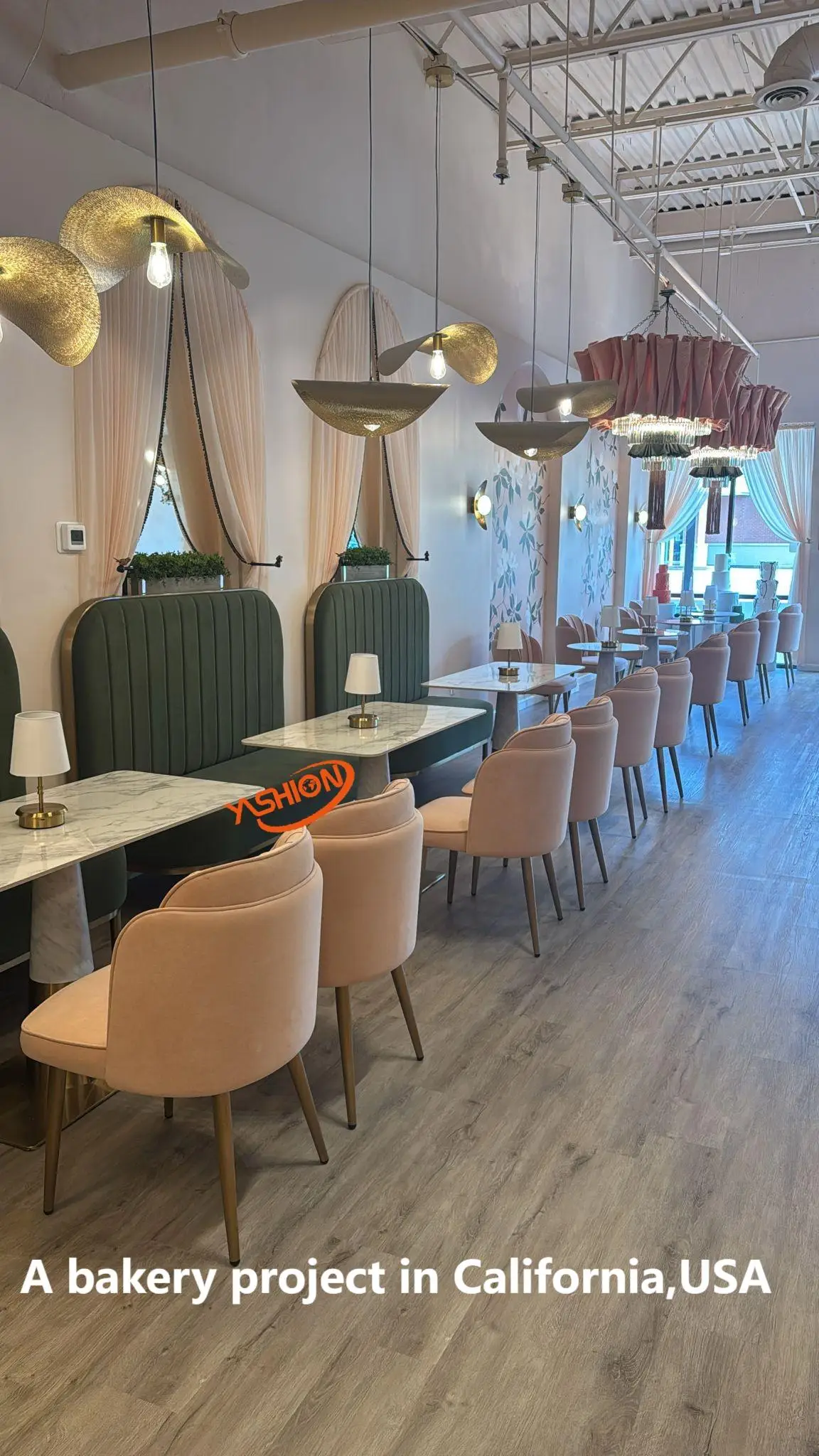 One Stop Cafe Decatur Customized One-Stop Restaurant Design - Modern Elegant Furniture