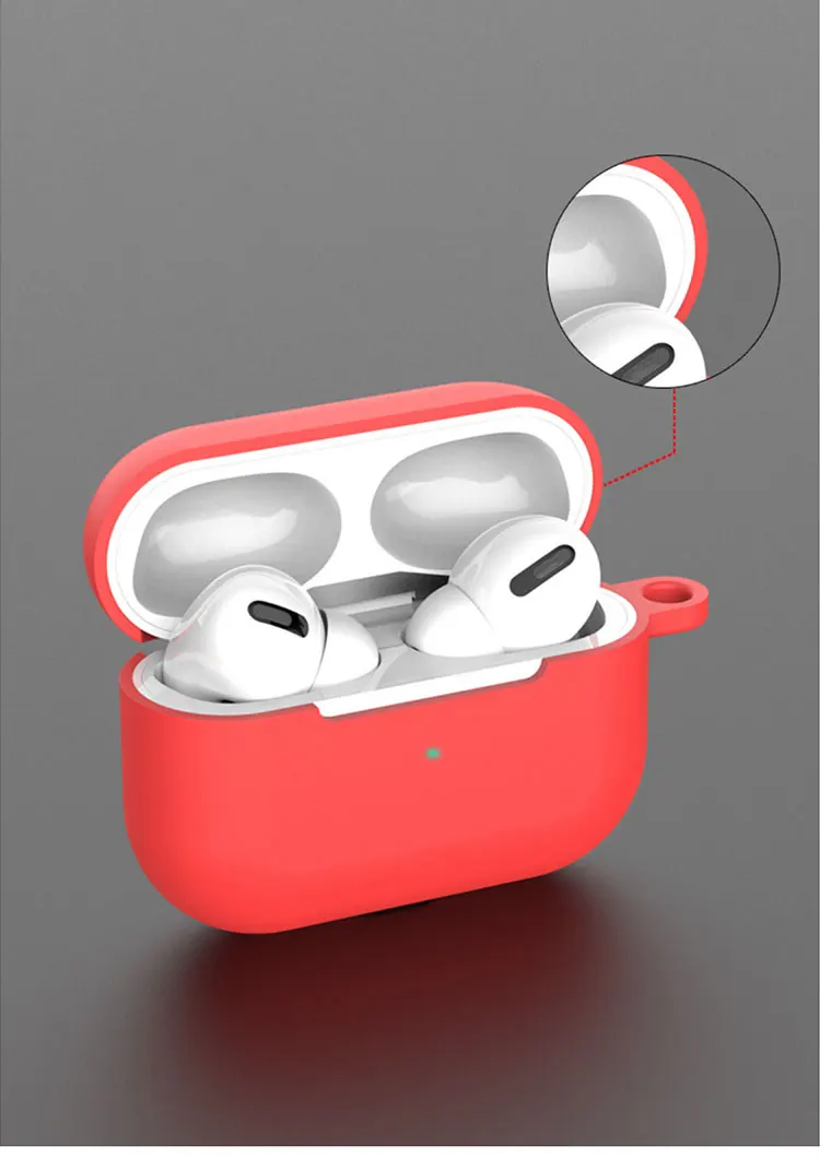 Silicone Case For Airpods Pro2 Cover Wireless Earbuds Case For Airpods