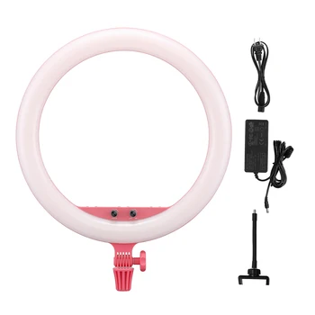 Godox LR150 18 Inch Photography Studio LED Ring Light Fill-in Light 3000K-6000K Bi-Color Temperature with Phone Holder detail image