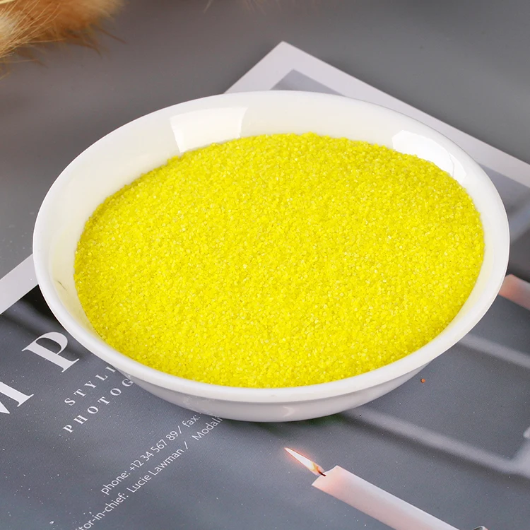 colored sand