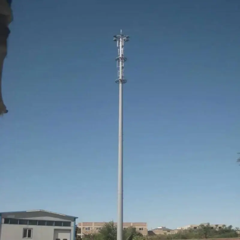 Hot Dip Galvanized Monopole Telecom Cell Truss Tower Lattice Tower for Power Transmission Telecommunication Competitive Price details