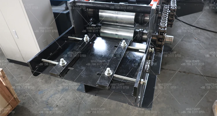 Sliding Guide Rail Shutter Door Roll Forming Machine Automatic ...