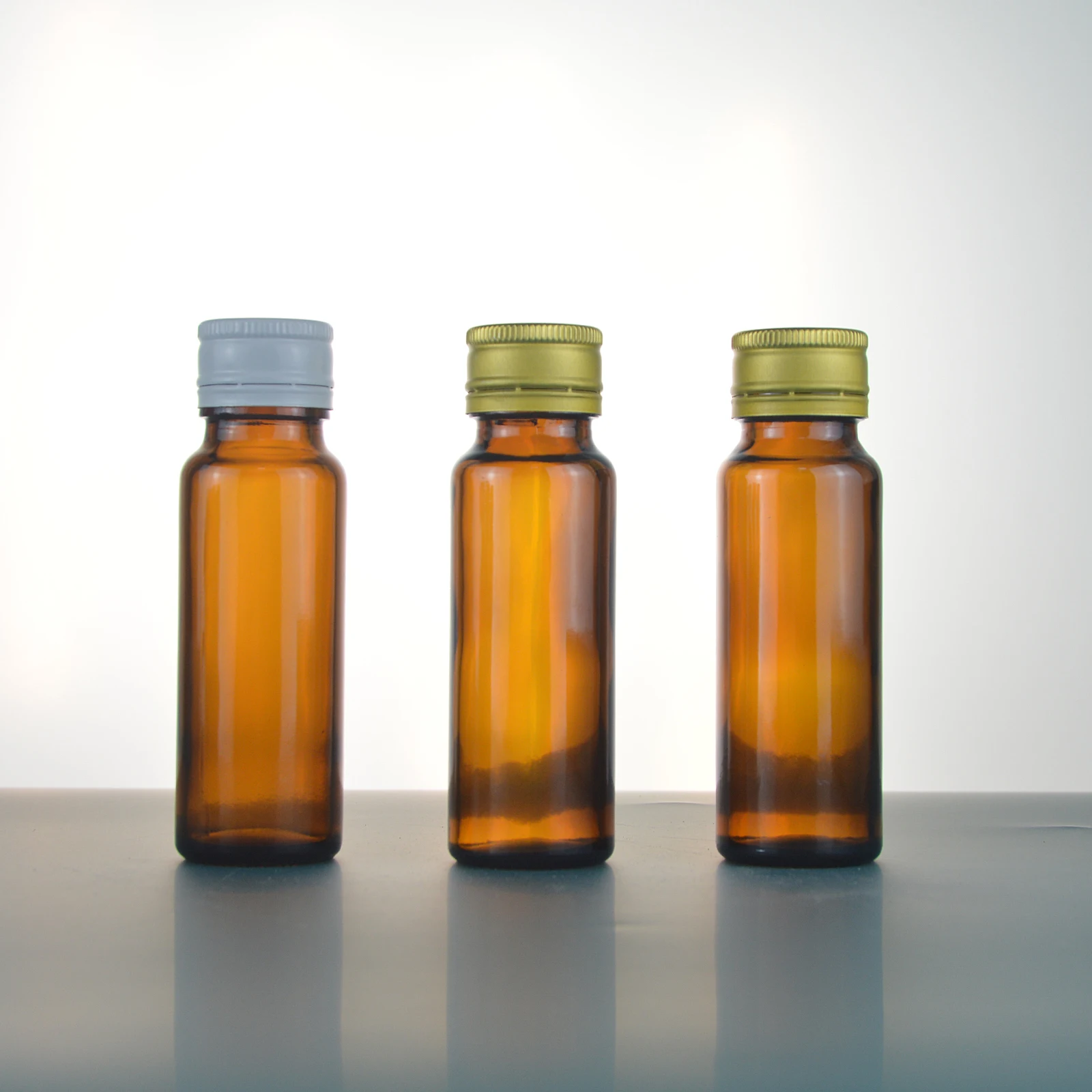 Medical Grade Empty Amber Cough Syrup Glass Bottles Brown Glass