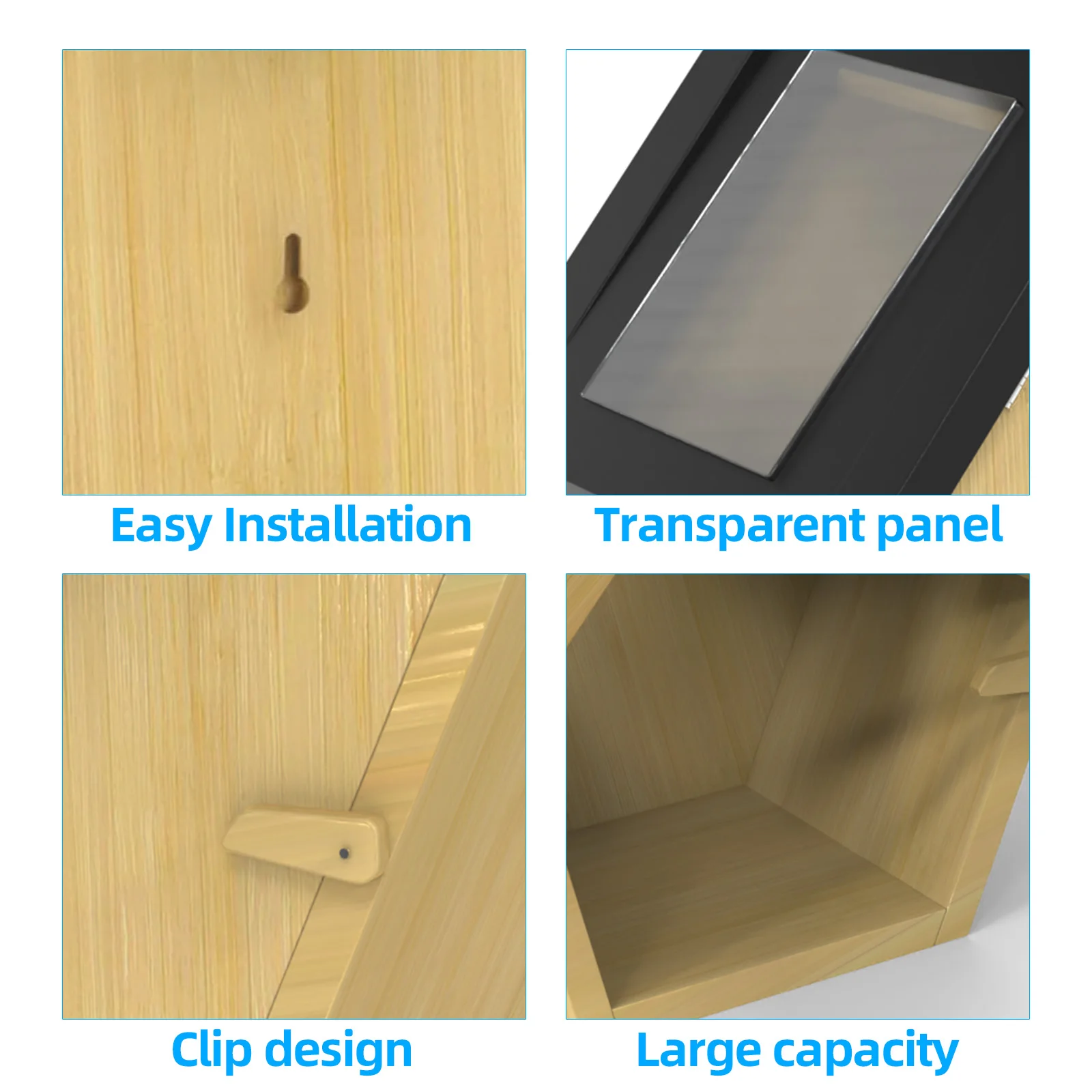 Birdhouse with HD Camera  App Notify Smart Birdhouse with Nest Auto Capture Photo & Video Birdhouse Camera for Wild Bird Lovers