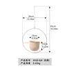 XH26-028 Amarillo Cremoso (Soporte Colgante de Hierro Forjado para Flores)