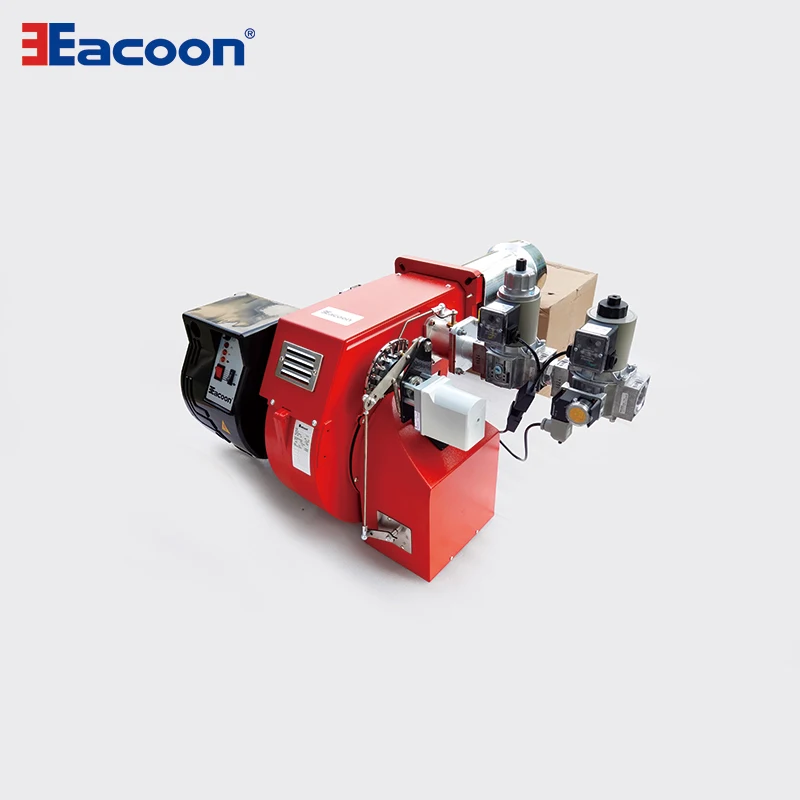 High Power Two-Stage Industrial Gas Burner Essential Boiler Parts Included for Condition Gas Boiler