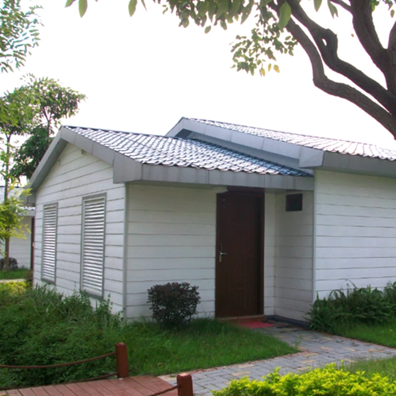 Cottage Resort Log Cabin Modern Prefabricated Concrete House