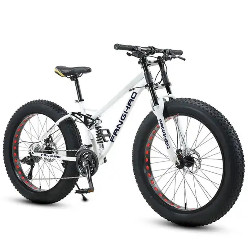 Roue Arrière Fat Bike 26" X 4.0/4.9 - Alliage Aluminium, Moyeu Cassette 190mm, Frein Disque, 7-12 Vitesses, Vélo Neige & Plage